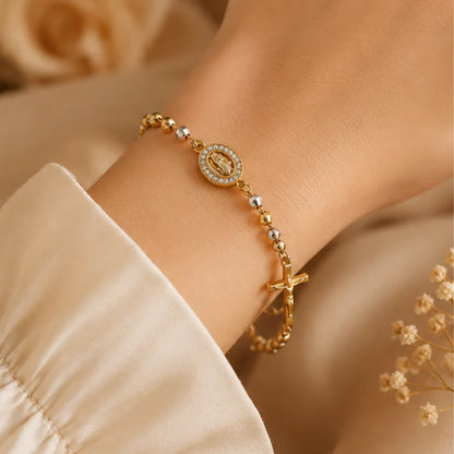 Pulsera Rosario Premium