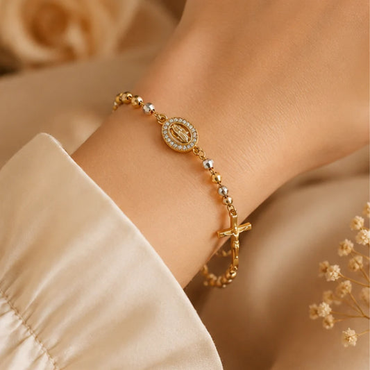 Pulsera Rosario Premium